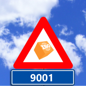 verkeersbord button 5 ISO 9001