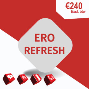 Button Vuurroodbv.nl ERO Refresh (Rood Cube)