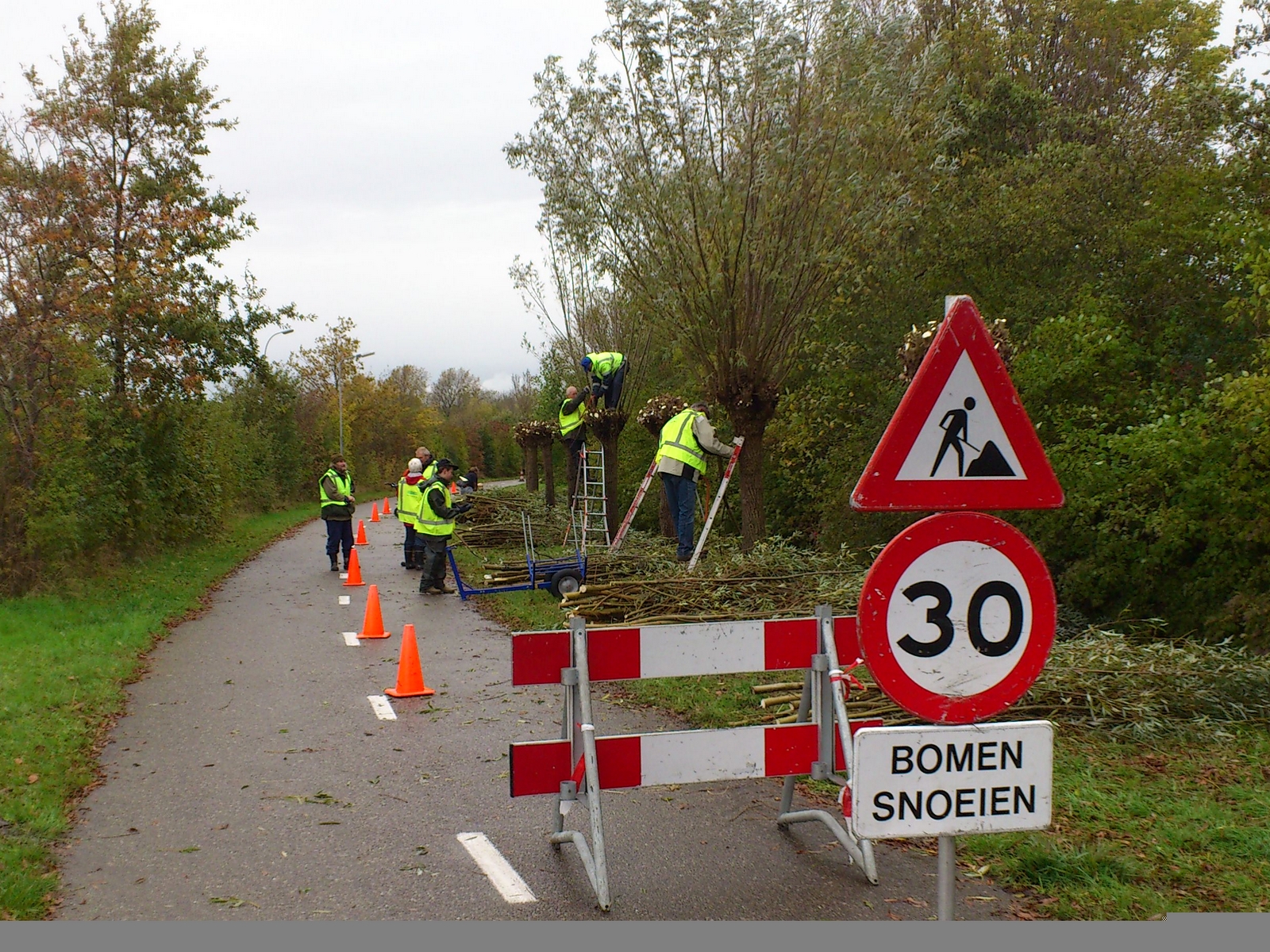veilig werken langs de weg cursus