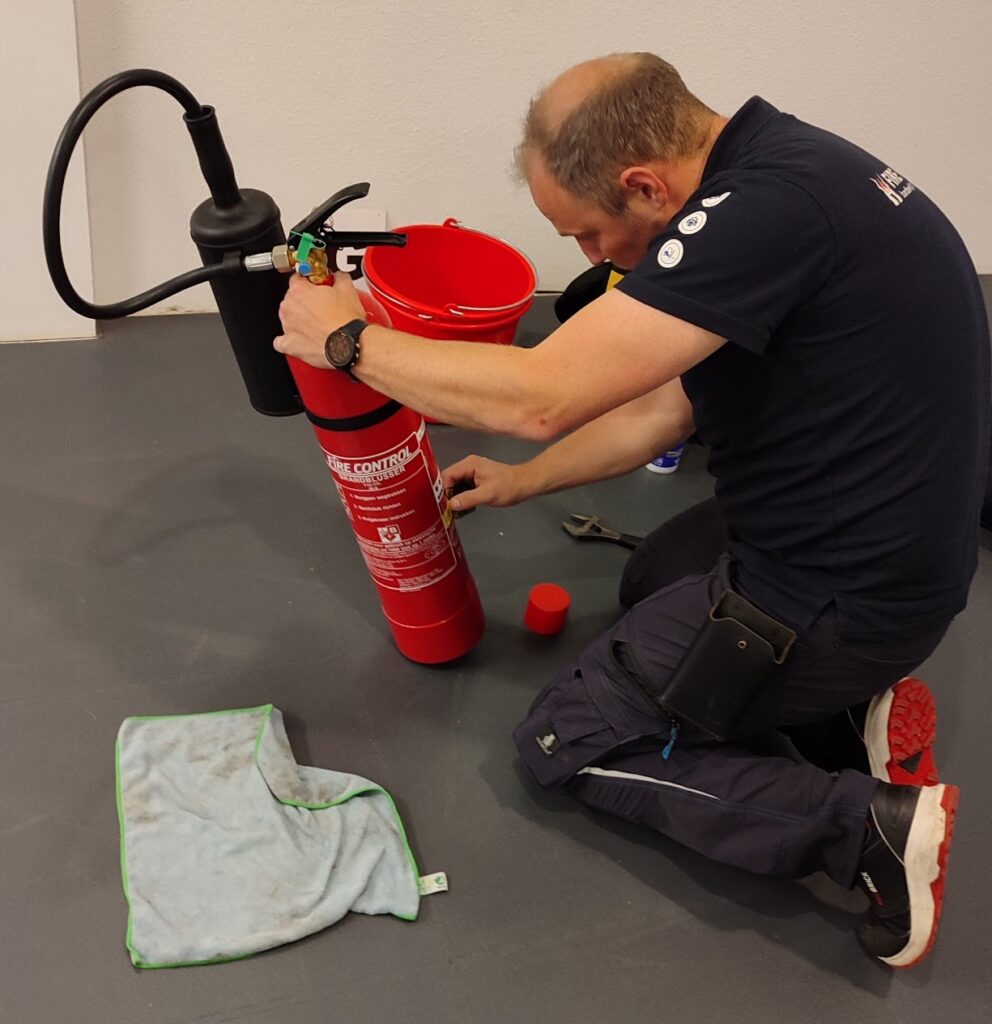 Brandveiligheid in een fabriek - Technische ruimte